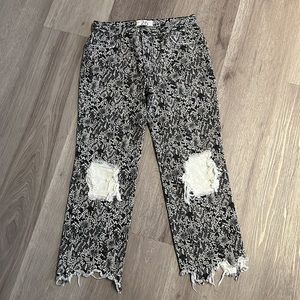 Free People Maggie Distressed Jean
